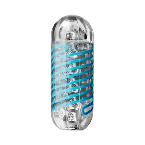 Tenga Spinner Tetra 01 Zakmasturbator Blauw, Transparant Elastomeer thumbnail