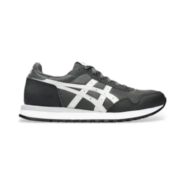 Asics Unisex. 1203A612 Trainers Tiger Runner Ii Black, Grey (42), Flat, Laces, Casual thumbnail