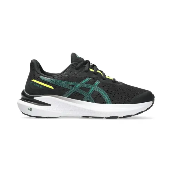 Asics Gt-1000 13 G Sneakers Voor Jongens, Black Jasper Green, 35.5 Eu thumbnail