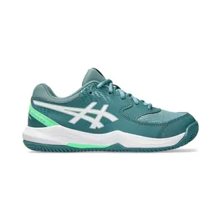 Asics Gel-Dedicate 8 Padel Gs Padel Shoe Kids-petrol, White