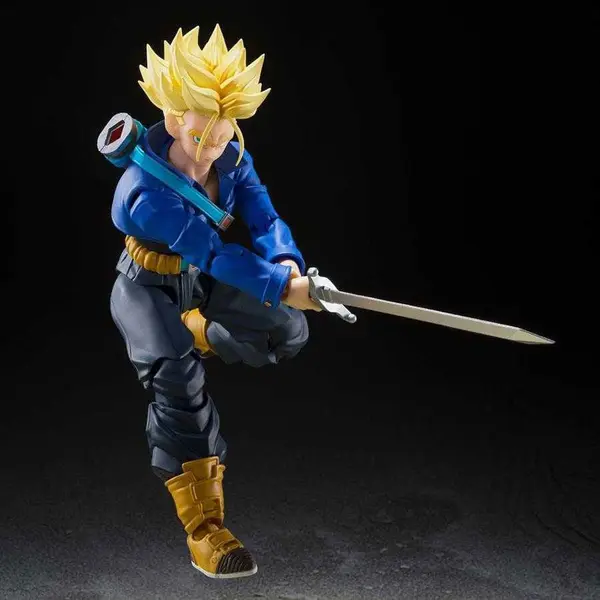 Tamashii Nations Dragon Ball Z S.H. Action Figuarts - Super Saiyan Trunks (The Boy From The Future) thumbnail