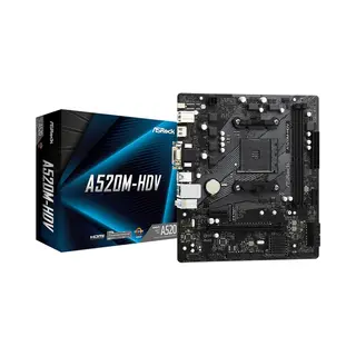 Asrock A520M-Hdv Socket AM4 micro Atx