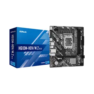 Asrock H610M-Hdv/M.2 R2.0 Intel H610 Lga 1700 micro Atx