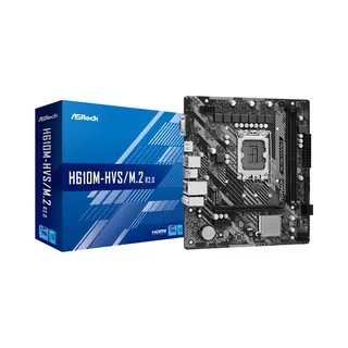 Asrock H610M-Hvs/M.2 R2.0 Intel H610 Lga 1700 micro Atx