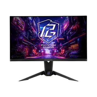 Asrock PGO27QFV computer monitor 68,6 cm (27") 2560 x 1440 Pixels Quad Hd Qd-Oled Zwart