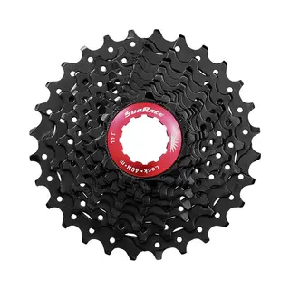 Cassette 10 Speed Sunrace CSRX0 11-28T - Zwart