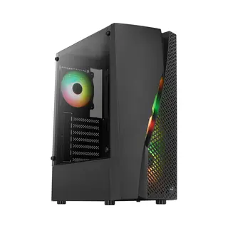 Aerocool WAVEBKV3 computerbehuizing Midi Tower Zwart
