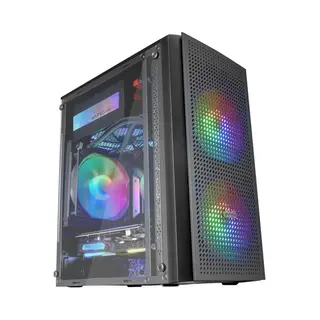 Mars Gaming MC300 computerbehuizing Mini Tower Zwart