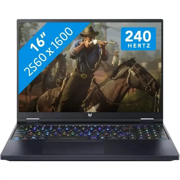 Acer Predator Helios Neo 16 PHN16-72-95HS - Gaming Laptop - Intel Core I9-14900HX - GeForce Rtx 4070 - 32GB Ram - 1TB Ssd - 16"Wqxga 240Hz (2023) thumbnail