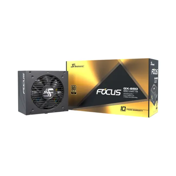 Seasonic Focus Gx power supply unit 850 W 20+4 pin Atx Atx Black thumbnail