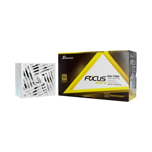 Seasonic Focus Gx power supply unit 750 W 24-pin Atx Atx White thumbnail