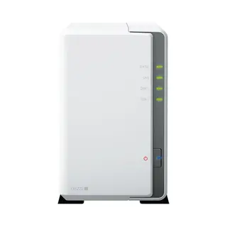 Synology DiskStation DS223J Nas & Speicherserver Desktop Realtek RTD1619B 1 Gb DDR4 0 Tb DiskStation Manager Weiß