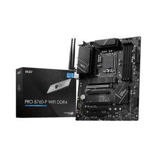 Msi Pro B760-P Wifi DDR4 moederbord Lga 1700 Atx