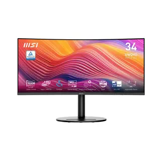 Msi Modern MD342CQP computer monitor 86.4 cm (34") 3440 x 1440 pixels UltraWide Quad Hd Lcd Black