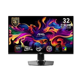 Msi Mag 321UP Qd-Oled computer monitor 80 cm (31.5") 3840 x 2160 pixels 4K Ultra Hd Black