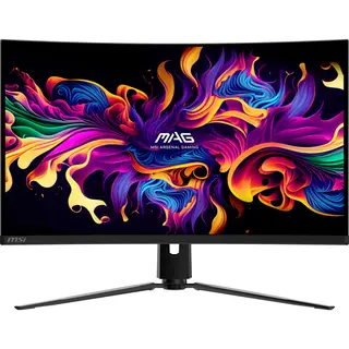 Msi Mag 321CUP Qd-Oled computer monitor 80 cm (31.5") 3840 x 2160 pixels 4K Ultra Hd Black