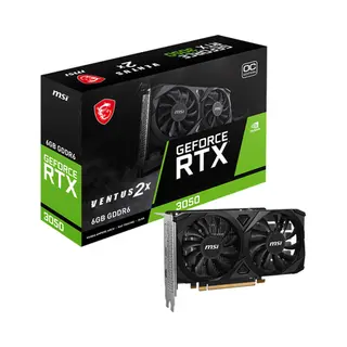 Msi Ventus GeForce Rtx 3050 2X E 6G Oc Nvidia 6 Gb GDDR6