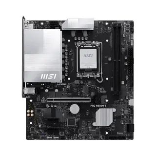 Msi Pro H810M-B moederbord Intel H810 Lga 1851 (Socket V1) micro Atx