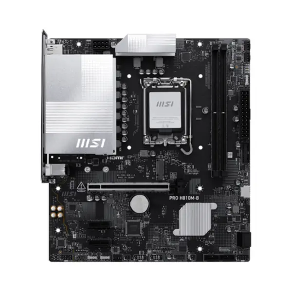 Msi Pro H810M-B motherboard Intel H810 Lga 1851 (Socket V1) micro Atx thumbnail