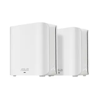 Asus ZenWiFi BD4 (2-pack Eu+Uk) Dual-band (2.4 GHz / 5 GHz) Wi-Fi 7 (802.11be) Wit Intern