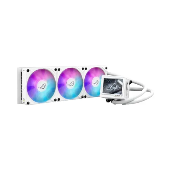 Asus Rog Ryujin Iii 360 Argb Extreme Wht Processor All-in-one liquid cooler 12 cm White 1 pc(s) thumbnail