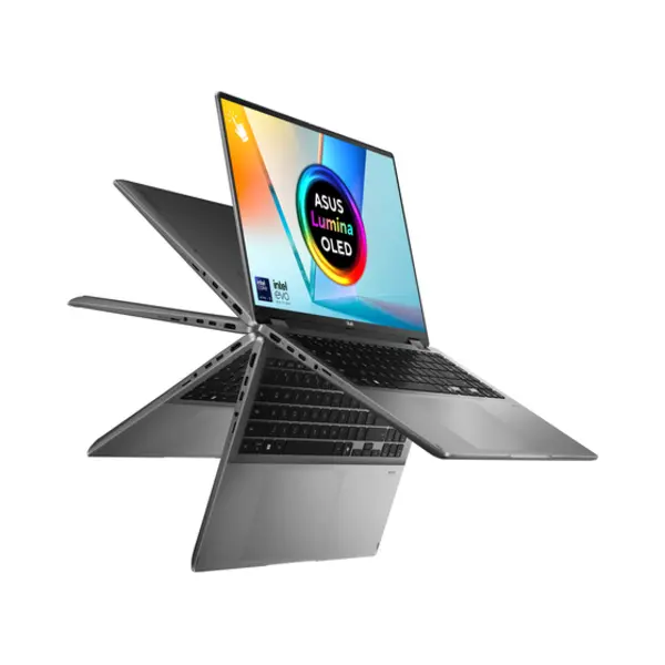 Asus Vivobook 14 Flip TP3407SA-QL011W Copilot+ Pc Intel Core Ultra 5 226V Hybrid (2-in-1) 35.6 cm (14") Touchscreen Wuxga 16 Gb LPDDR5x-Sdram 512 Gb Ssd Wi-Fi 7 (802.11be) Windows 11 Home Grey thumbnail