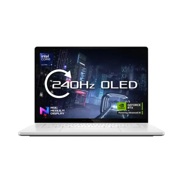 Asus Rog Zephyrus G16 GU605CR-QR110W Intel Core Ultra 9 285H Laptop 40.6 cm (16") Wqxga 32 Gb LPDDR5x-Sdram 2 Tb Ssd Nvidia GeForce Rtx 5070 Ti Wi-Fi 7 (802.11be) Windows 11 Home White thumbnail