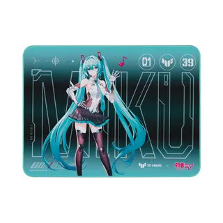 Asus Tuf Gaming P1 Hatsune Miku Edition Gaming mouse pad Turquoise