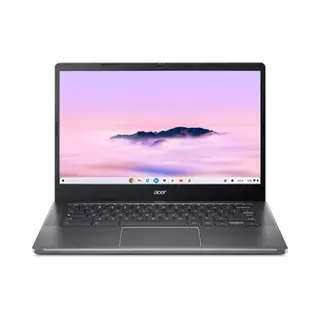 Acer Chromebook Plus 514 CB514-4H-33US Intel Core i3 N-series i3-N305 Laptop 35,6 cm (14") Full Hd 8 Gb LPDDR5-Sdram 128 Gb eMMC Wi-Fi 6E (802.11ax) ChromeOS Grijs
