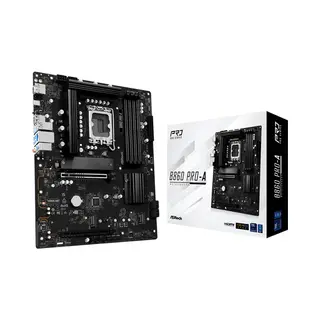 Asrock B860 Pro-A Intel B860 Lga 1851 (Socket V1) Atx