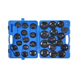 Sonic 811002 Ölfilterschlüsselsatz Anzahl Werkzeuge, 30, Antrieb, 3/8Zoll, Vierkant, Schlüsselweite, 65/120 (oil Wr)