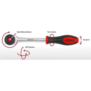 Ratsche 3/8" Sonic 7121102