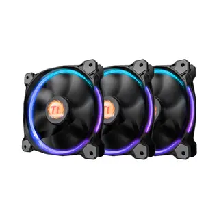 Thermaltake RIing 14 (3 Fan Pack) Computer behuizing Ventilator 14 cm Zwart