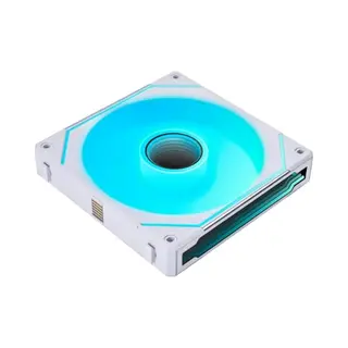 Lian Li Uni Fan Sl Infinity Reverse Blade Argb 140mm Case Fan – White, High Airflow, Infinity Mirror Argb Lighting, Pwm Control, Anti-Vibration