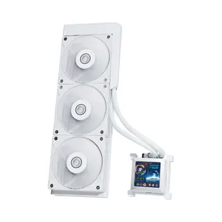 Lian Li HSLCD36SW computer cooling system Computer case All-in-one liquid cooler 12 cm White