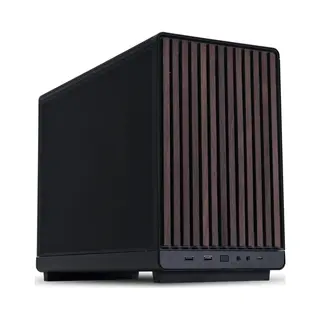 Lian Li A3-mATX Micro Tower Zwart, Hout
