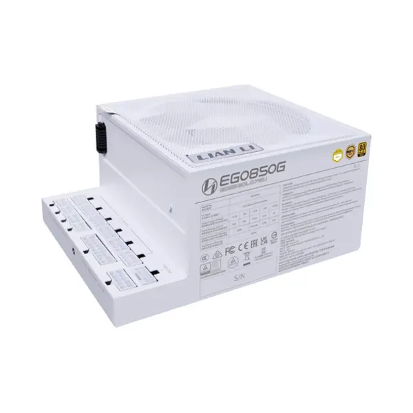 Lian Li EG0850G Netzteil 850 W 20+4 pin Atx Atx Weiß thumbnail