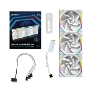 Lian Li Uni Fan Sl Wireless 120 Reverse Blade Computer case 12 cm White 3 pc(s)