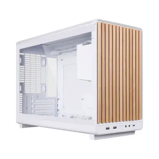 Lian Li A3-mATX Micro Tower White, Wood