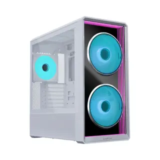 Lian Li Lancool 217 Midi Tower White, Wood