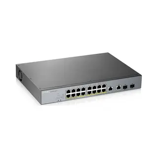 Zyxel GS1350-18HP-EU0101F network switch Managed L2 Gigabit Ethernet (10/100/1000) Power over Ethernet (PoE) Grey
