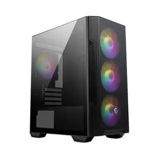 Msi Mag Forge M100R Midi Tower Zwart, Transparant