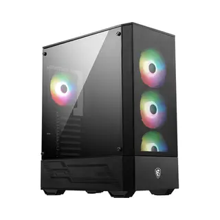 Msi Mag Forge 112R Midi Tower Schwarz, Transparent