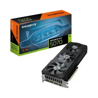 Gigabyte GeForce Rtx 5070 Eagle Oc Sff 12G Graphics Card - 12GB GDDR7, 192bit, Pci-E 5.0, 2587 MHz Core Clock, 3 x Dp 2.1b, 1 x Hdmi 2.1b, Nvidia Dlss 4, Gv-N5070EAGLE Oc-12GD