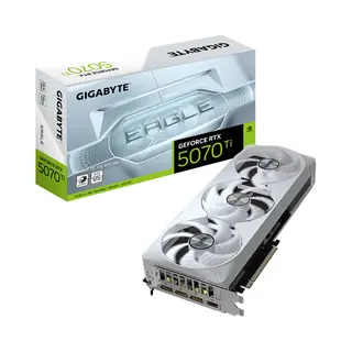 Gigabyte GeForce Rtx 5070 Ti Eagle Oc Ice Sff 16G Graphics Card - 16GB GDDR7, 256bit, Pci-E 5.0, 2542 MHz Core Clock, 3 x Dp 2.1a, 1 x Hdmi 2.1b, Nvidia Dlss 4, Gv-N507TEAGLEOC Ice-16GD