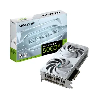 Gigabyte GeForce Rtx 5060 Ti Eagle Oc Ice 8G Graphics Card - 8GB GDDR7, 128bit, Pci-E 5.0, 2617MHz Core Clock, 3 x DisplayPort, 1 x Hdmi, Gv-N506TEAGLEOC Ice-8GD