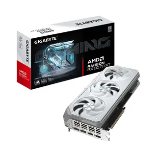Gigabyte Radeon Rx 9070 Xt Gaming Oc Ice 16G Graphics Card - 16GB GDDR6, 256bit, Pci-E 5.0, 3060 MHz Core Clock, 2 x DisplayPort, 2 x Hdmi, Gv-R907XGAMINGOCICE-16GD
