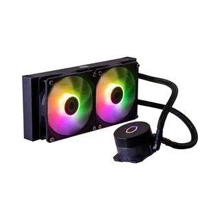 Cooler Master MasterLiquid 240L Core Argb Prozessor Flüssigkeitskühlkit 12 cm Schwarz