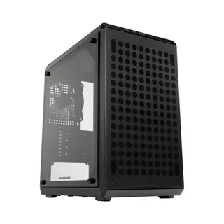 Cooler Master Q300L V2 Mini Tower Zwart, Transparant