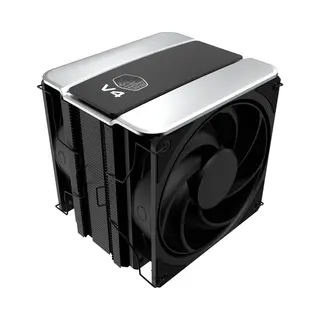 Cooler Master V4 Alpha 3DHP Black Processor Luchtkoeler 12 cm Zwart 1 stuk(s)